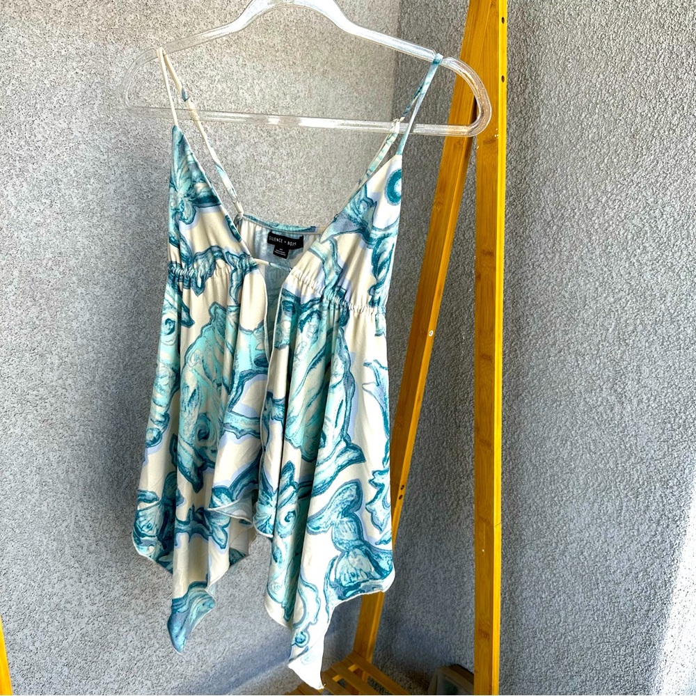 silence + noise Gwynne Long Flyaway Tank